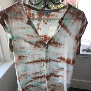 Young Fabulous & Broke tie dye top